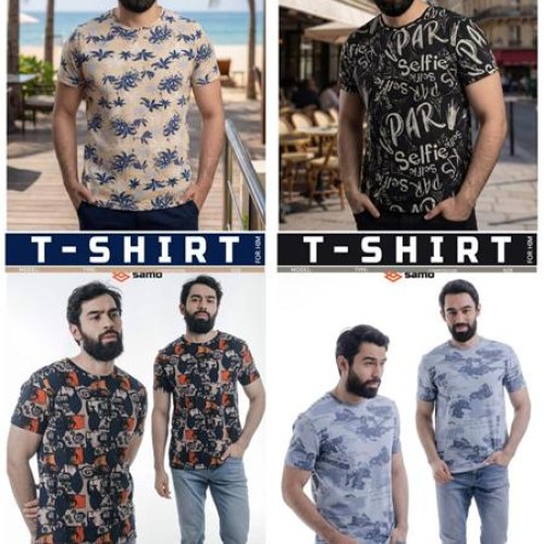 Футболка Imlion (48-56) 5975-2 beige-navy (лето) Imlion 5975-2 beige-navy