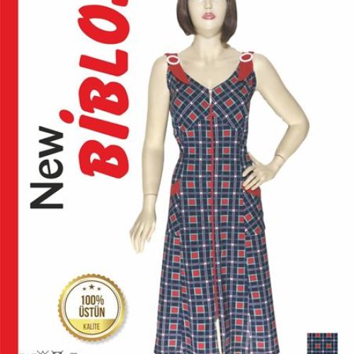 Халат Cotpark (2XL-6XL) 573-3206 blue (лето) Cotpark 573-3206 blue