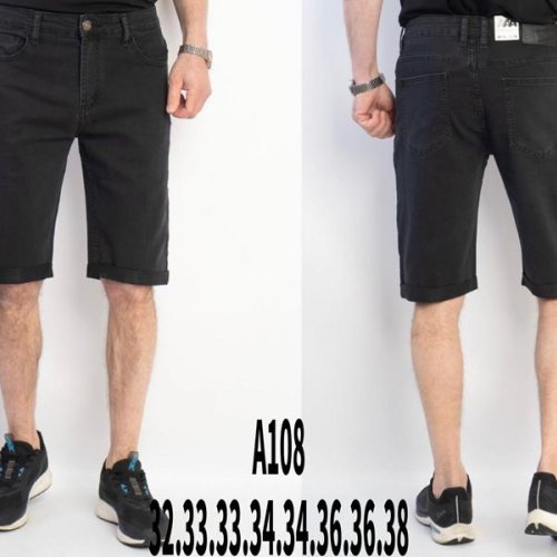 Шорты God Baron (32-38) A108 black (лето) God Baron A108 black