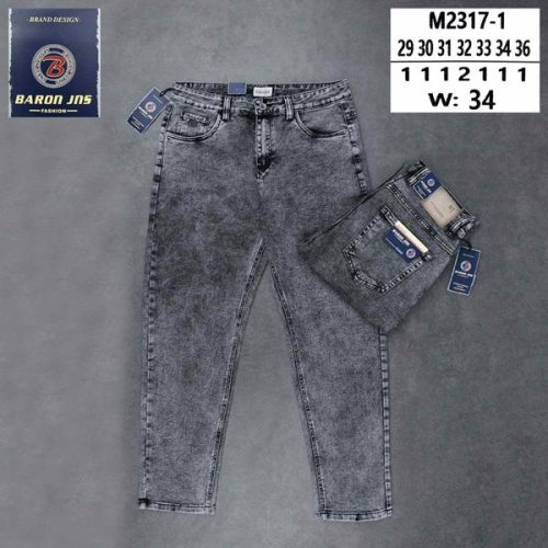 Джинсы God Baron (29-36) M2327-1 grey (деми) God Baron M2327-1 grey
