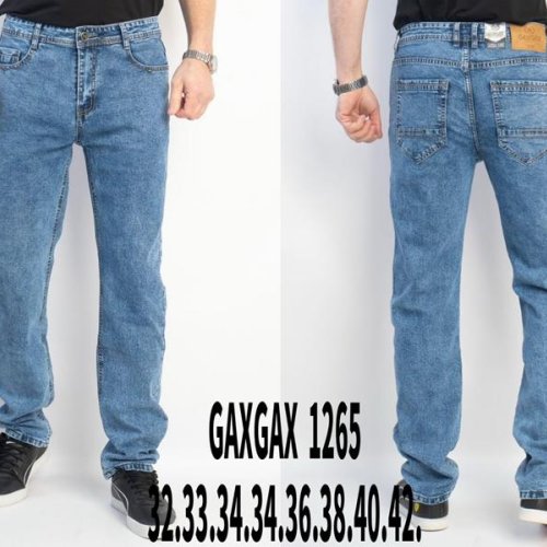 Джинсы God Baron (32-42) 1265 l.blue (деми) God Baron 1265 l.blue