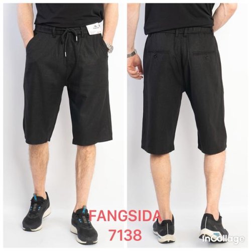 Шорты God Baron (30-38) 7138 black (лето) God Baron 7138 black