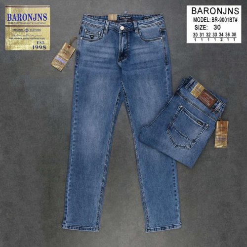 Джинсы God Baron (30-38) BR9001 blue (деми) God Baron BR9001 blue