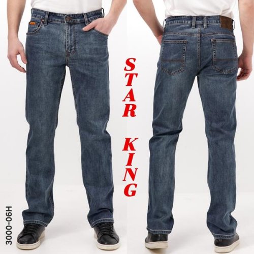 Джинсы God Baron (32-40) 3000-06 blue (деми) God Baron 3000-06 blue