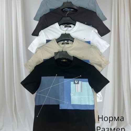Футболка Hai (48-56) H1413 d.grey (лето) Hai H1413 d.grey