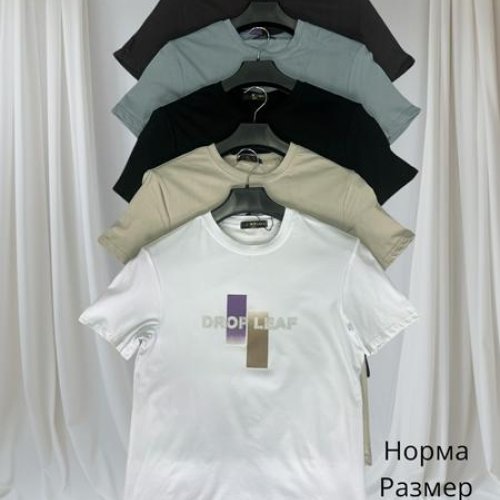 Футболка Hai (48-56) H1418 l.grey (лето) Hai H1418 l.grey