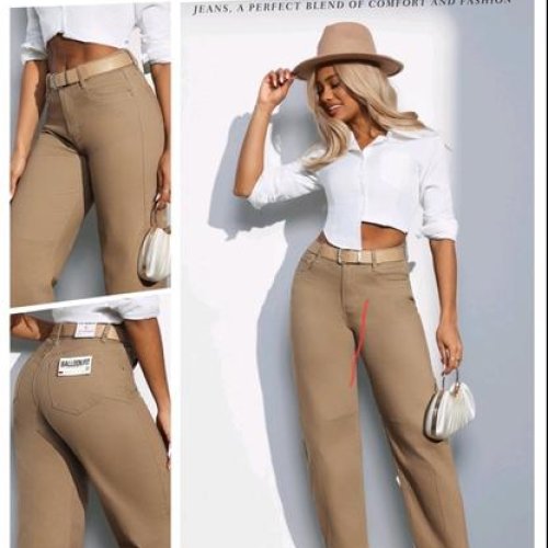 Джинсы Jeans Club (XS-XL) BG1698-59 beige (деми) Jeans Club BG1698-59 beige