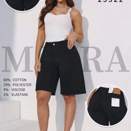 Шорты Jeans Club (L-4XL) MG867-1 black (лето) Jeans Club MG867-1 black