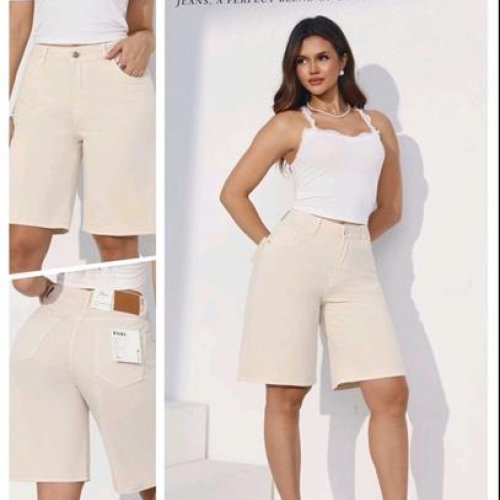 Шорты Jeans Club (L-4XL) MG867-9A beige (лето) Jeans Club MG867-9A beige