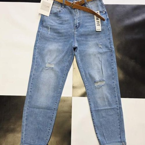 Джинсы Jeans Club (L-4XL) RD2973 blue (деми) Jeans Club RD2973 blue