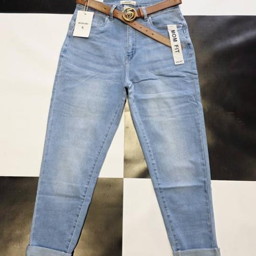Джинсы Jeans Club (L-4XL) KF650-4 l.blue (деми) Jeans Club KF650-4 l.blue