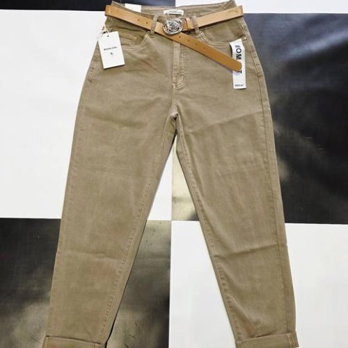 Джинсы Jeans Club (L-4XL) KF587-79 beige (деми) Jeans Club KF587-79 beige