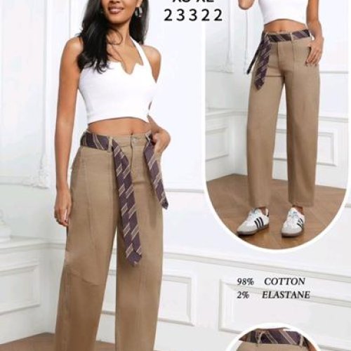 Джинсы Jeans Club (XS-XL) BG1669-59 beige (деми) Jeans Club BG1669-59 beige