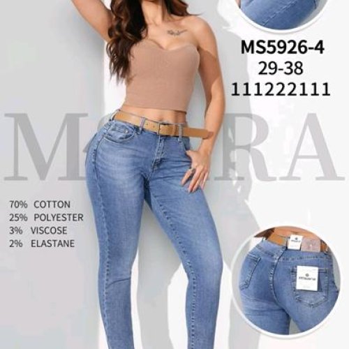 Джинсы Jeans Club (29-38) MS5926-4 blue (деми) Jeans Club MS5926-4 blue
