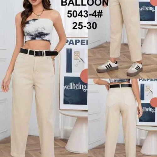 Джинсы Jeans Club (25-30) 5043-4 beige (деми) Jeans Club 5043-4 beige