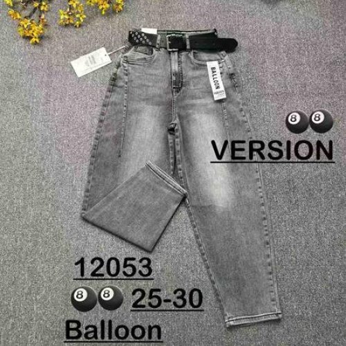 Джинсы Jeans Club (25-30) 12053 grey (деми) Jeans Club 12053 grey