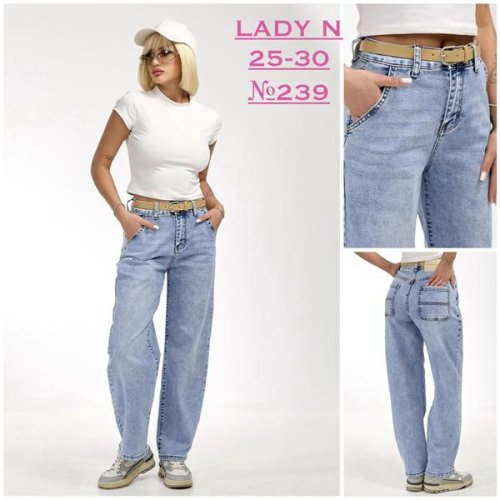 Джинсы Jeans Club (25-30) 239 l.blue (деми) Jeans Club 239 l.blue