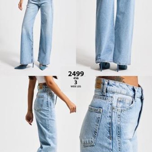 Джинсы Jeans Club (34-42) 2499-4-3 l.blue (деми) Jeans Club 2499-4-3 l.blue