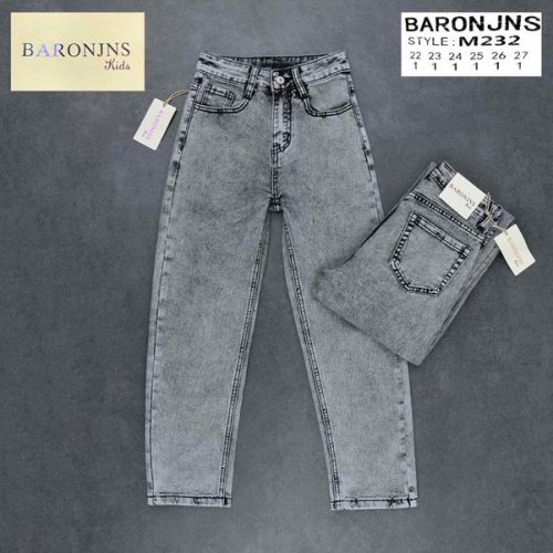 Джинсы Jeans Club (23-28) M232 grey (деми) Jeans Club M232 grey