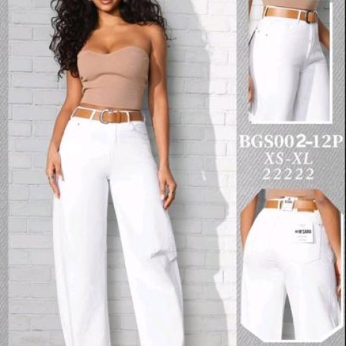 Джинсы Jeans Club (XS-XL) BGS002-12 white (деми) Jeans Club BGS002-12 white