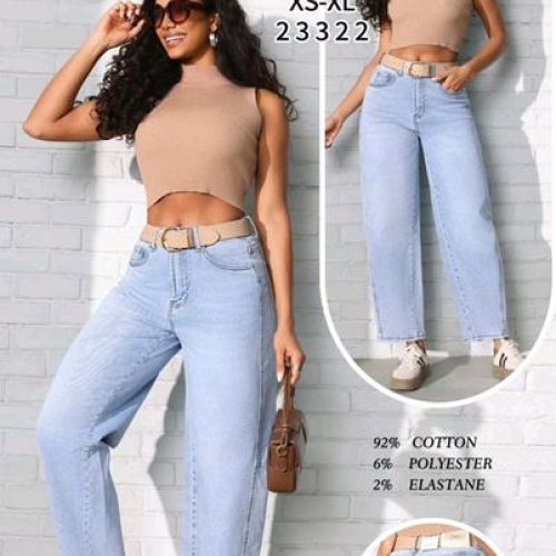 Джинсы Jeans Club (XS-XL) BG1753-5 l.blue (деми) Jeans Club BG1753-5 l.blue