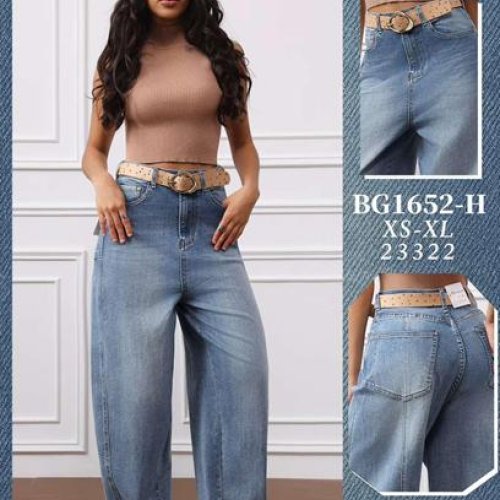 Джинсы Jeans Club (XS-XL) BG1652H blue (деми) Jeans Club BG1652H blue