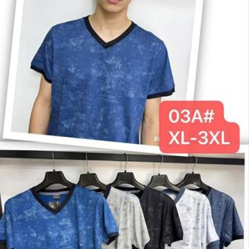 Футболка Lina (6XL-8XL) 03B mix (лето) Lina 03B mix