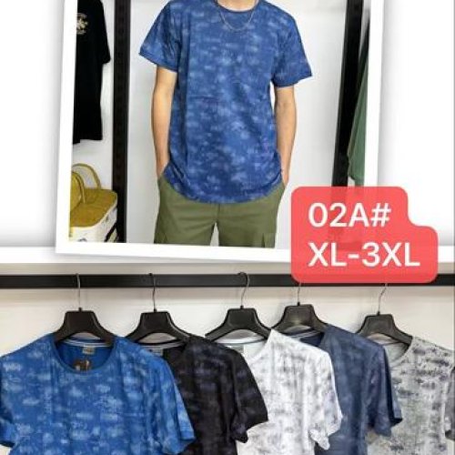 Футболка Lina (6XL-8XL) 02B mix (лето) Lina 02B mix