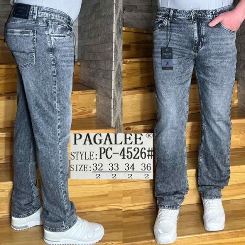 Джинсы Pagalee (32-36) PC4526 grey (деми) Pagalee PC4526 grey