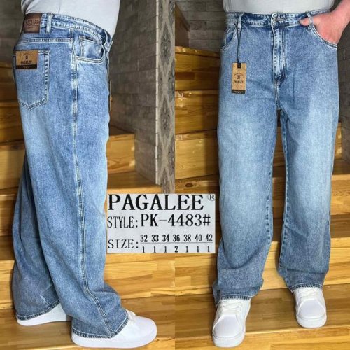 Джинсы Pagalee (32-42) PK4483 l.blue (деми) Pagalee PK4483 l.blue