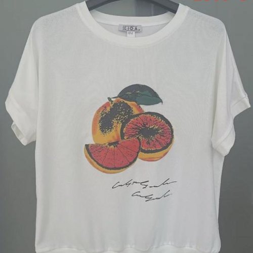 Футболка LIDA (52-62) 2805-3 white (лето) LIDA 2805-3 white