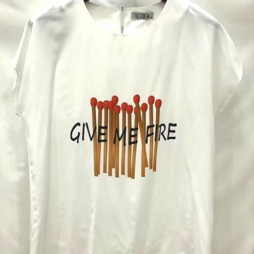 Футболка LIDA (52-62) 9595 white (лето) LIDA 9595 white