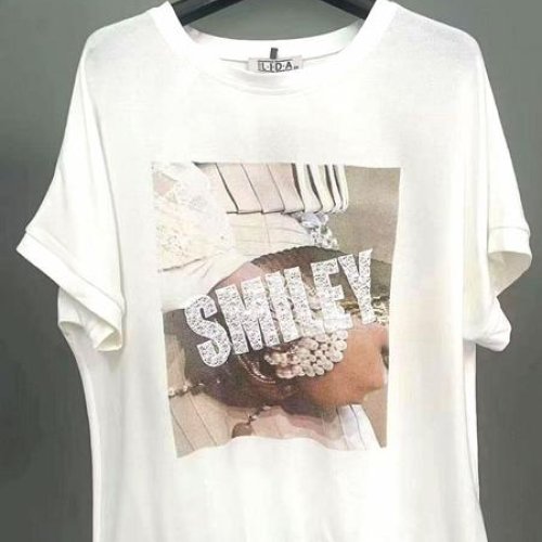 Футболка LIDA (52-62) 2803-9 white (лето) LIDA 2803-9 white