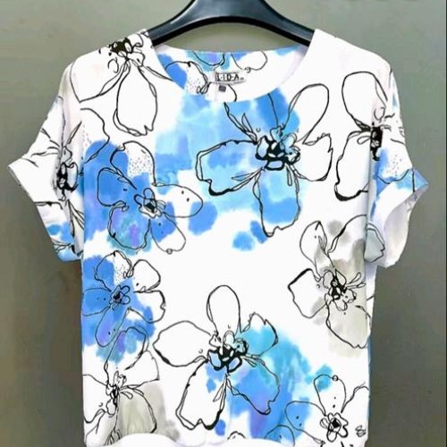 Футболка LIDA (52-62) 2880 navy (лето) LIDA 2880 navy