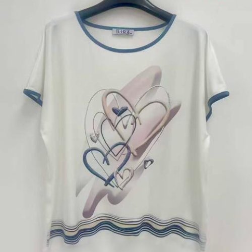 Футболка LIDA (52-62) 3450 white (лето) LIDA 3450 white