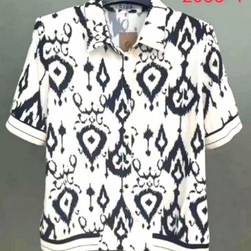 Футболка LIDA (52-62) 2066-1 white-black (лето) LIDA 2066-1 white-black