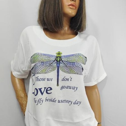 Футболка LIDA (52-62) 5075 white (лето) LIDA 5075 white