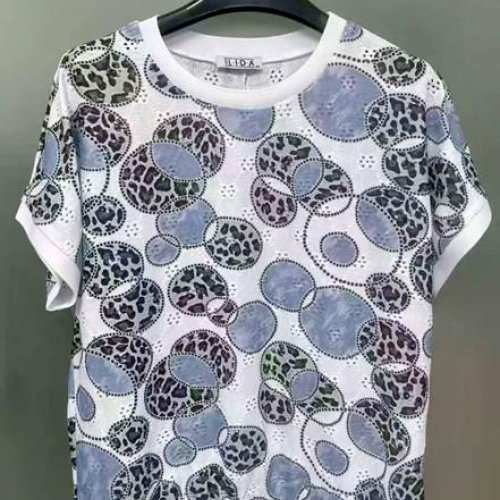 Футболка LIDA (52-62) 2706-2 white-blue (лето) LIDA 2706-2 white-blue