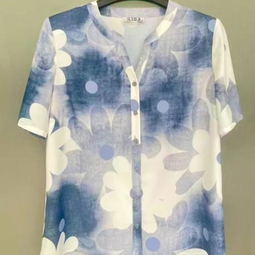 Рубашка LIDA (52-62) 0415 white (лето) LIDA 0415 white