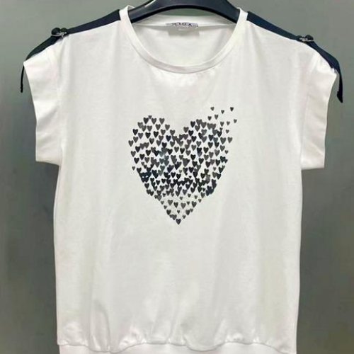 Футболка LIDA (52-62) 9497 white (лето) LIDA 9497 white