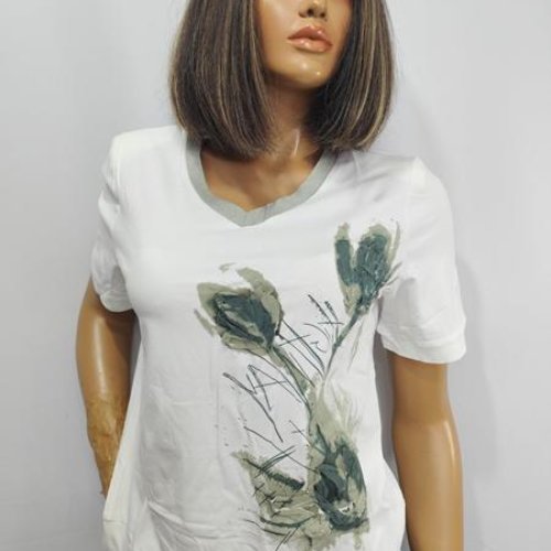 Футболка LIDA (52-62) 2855 white (лето) LIDA 2855 white