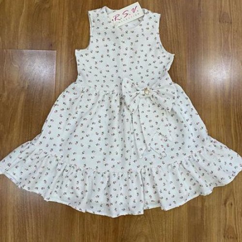 Платье RSV (110-134) 149 white-pink (лето) RSV 149 white-pink