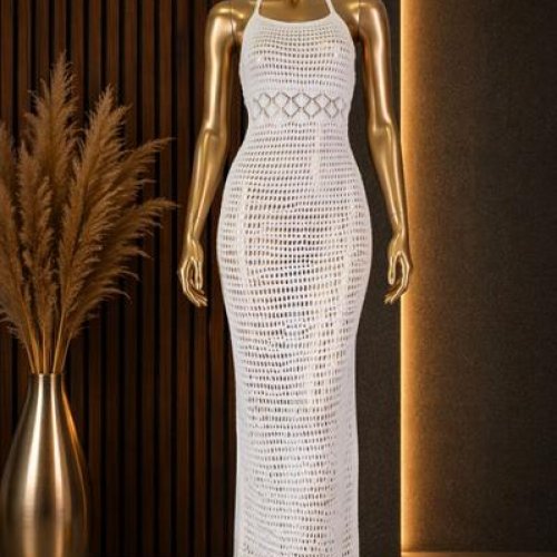 Платье Sun&Sea (one size) 1-302 white (лето) Sun&Sea 1-302 white