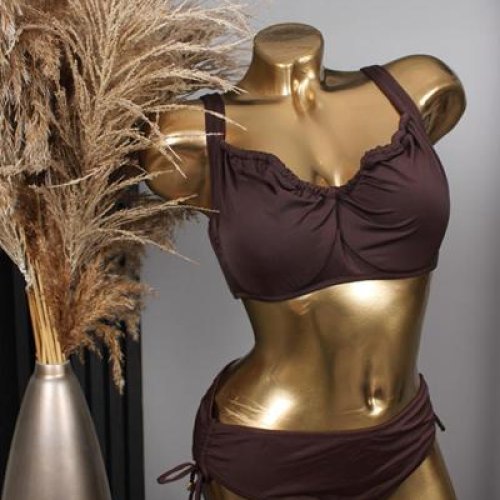 Купальник Sun&Sea (46-54) W89343 chocolate (лето) Sun&Sea W89343 chocolate