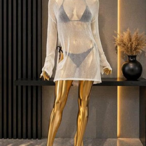 Платье Sun&Sea (one size) 1-215 white (лето) Sun&Sea 1-215 white