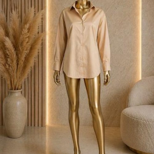 Рубашка Sun&Sea (one size) 888 beige (лето) Sun&Sea 888 beige