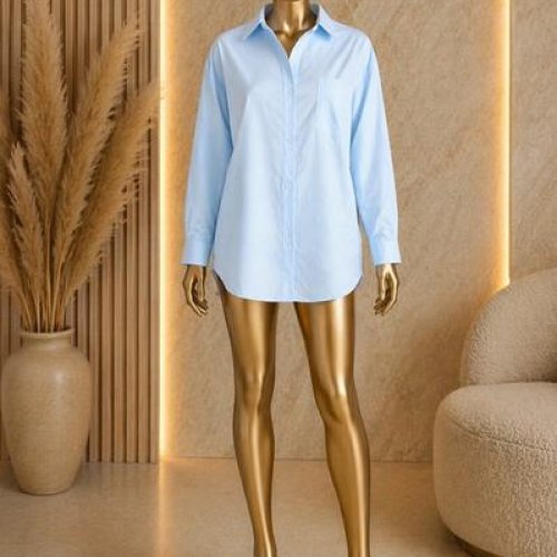 Рубашка Sun&Sea (one size) 888 l.blue (лето) Sun&Sea 888 l.blue