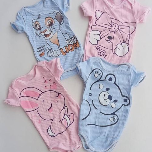 Боди Meloria (20-26) ML5703 pink зайка (лето) Meloria ML5703 pink зайка