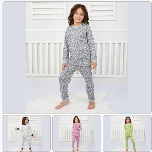 Пижама Miki Maki (3-7) 0120 white (деми) Miki Maki 0120 white