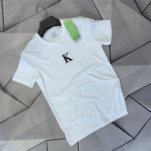 Футболка Rassul (S-2XL) 67003 white (лето) Rassul 67003 white